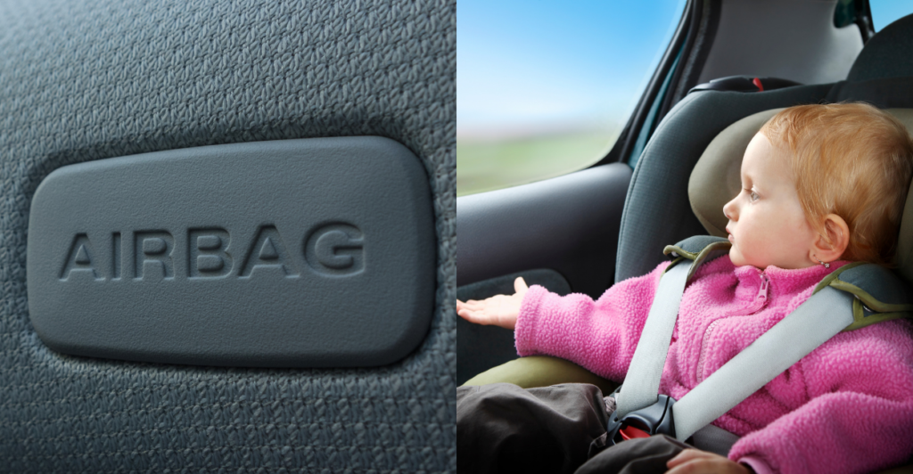 cadeirinha de carro com airbag